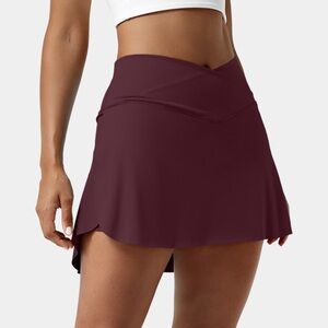 Softlyzero™ Airy Crossover 2-in-1 Side Pocket Cool Touch Mini Tennis Skirt